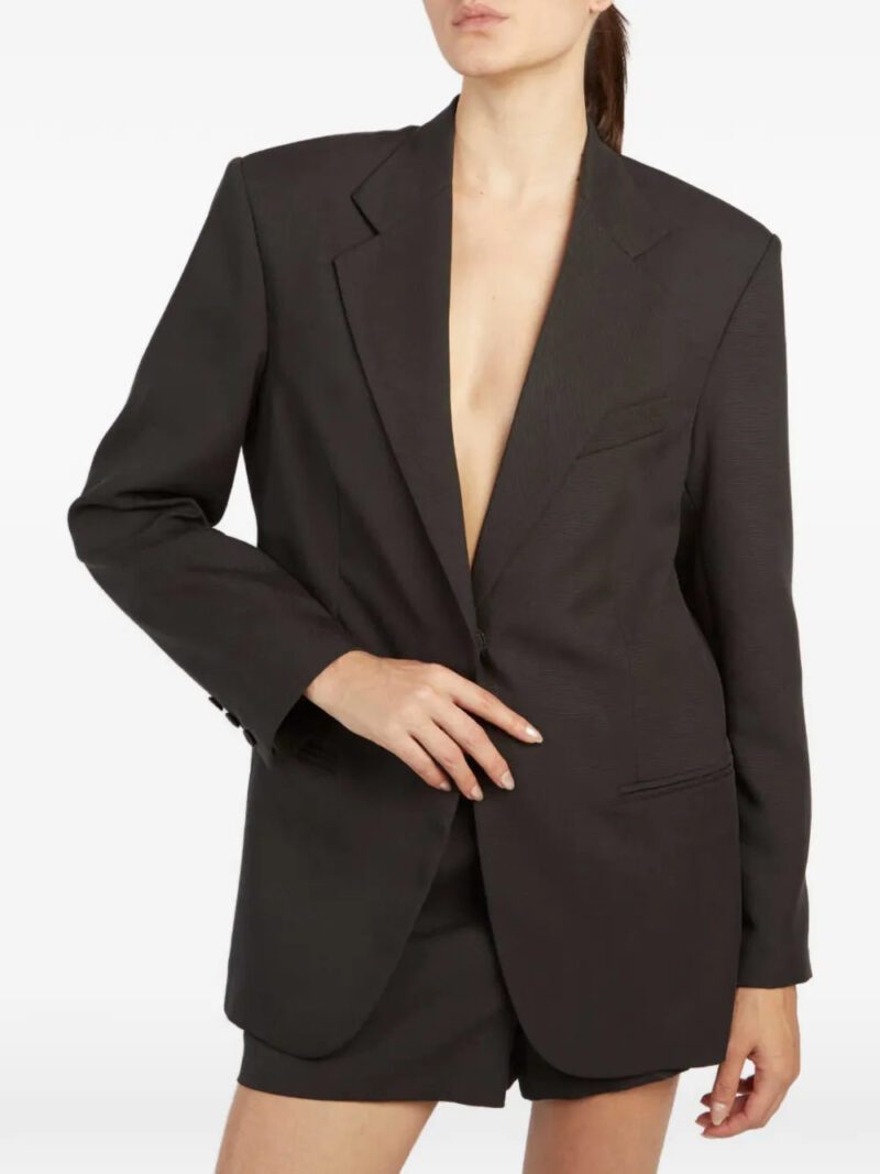 Federica Tosi oversized single-breasted jacket