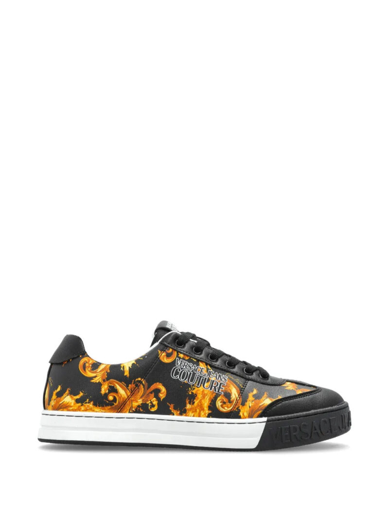 Versace Jeans Couture  Barocco-print sneakers