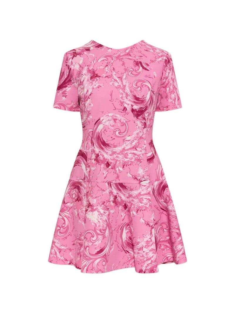 Versace Jeans Couture  baroque-print mini dress