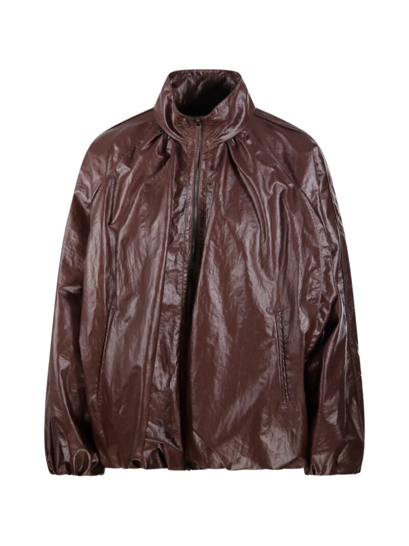 SANDBEIGE  zip-up jacket