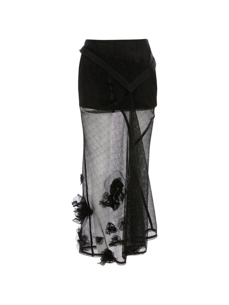 Victoria Beckham  midi Basque skirt