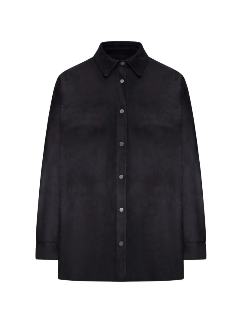 Salvatore Santoro  buttoned leather jacket