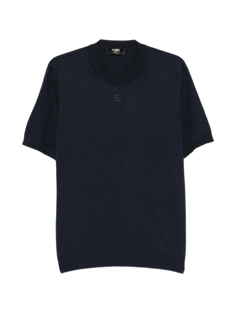 FENDI  logo-detail T-shirt