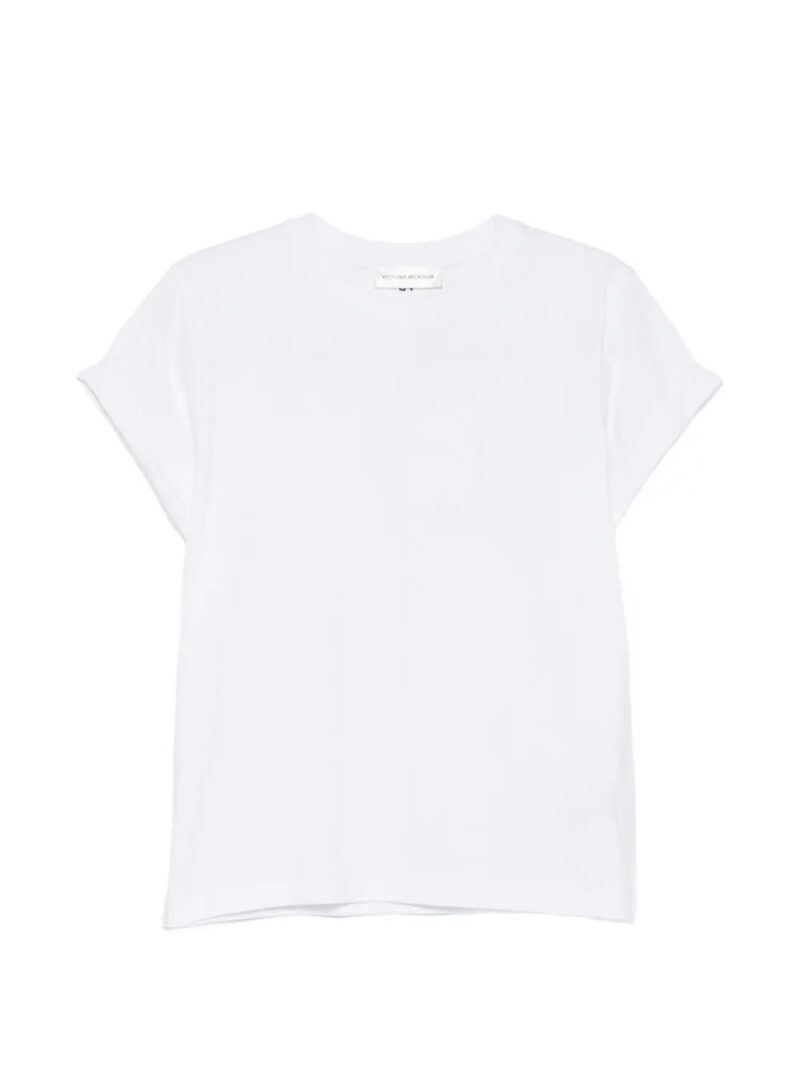 Victoria Beckham  cuffed sleeve T-shirt
