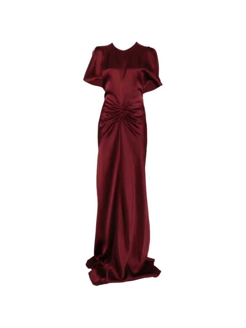 Victoria Beckham  gathered maxi dress