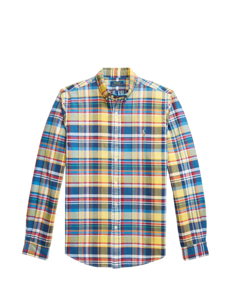 Polo Ralph Lauren  plaid long-sleeved shirt