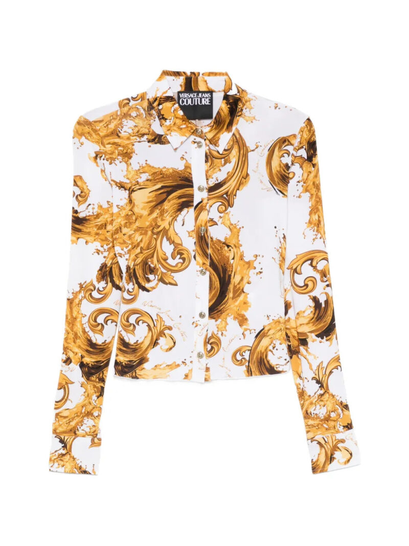 Versace Jeans Couture  Barocco-print shirt
