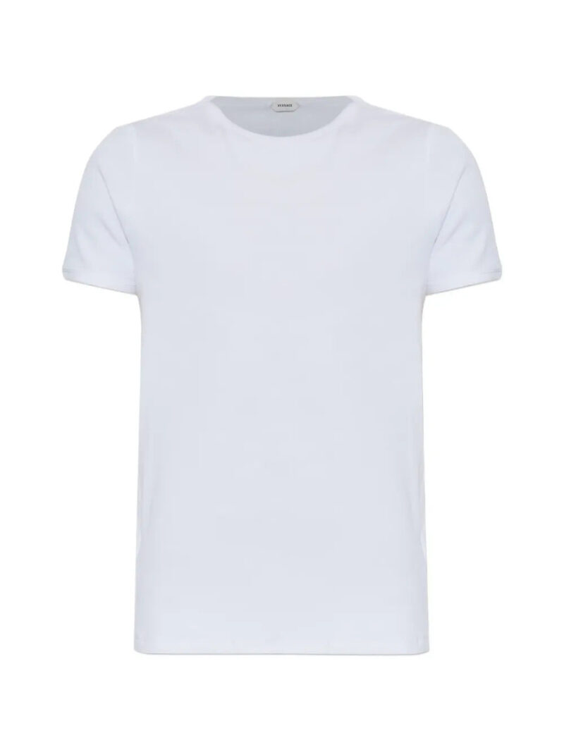 Versace  logo-embroidered T-shirt
