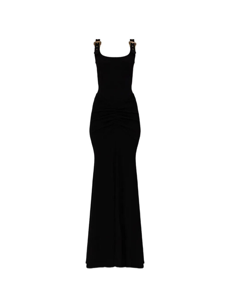 Versace Jeans Couture  Baroque-buckle maxi dress