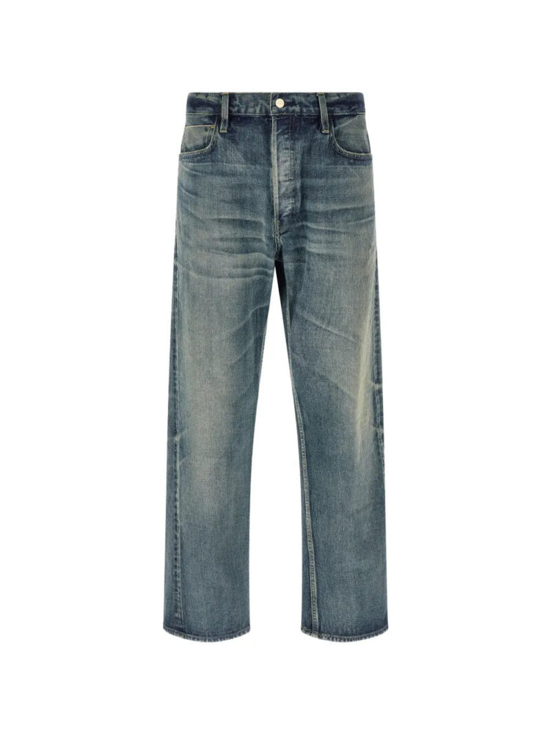 Fear Of God  stonewashed straight jeans