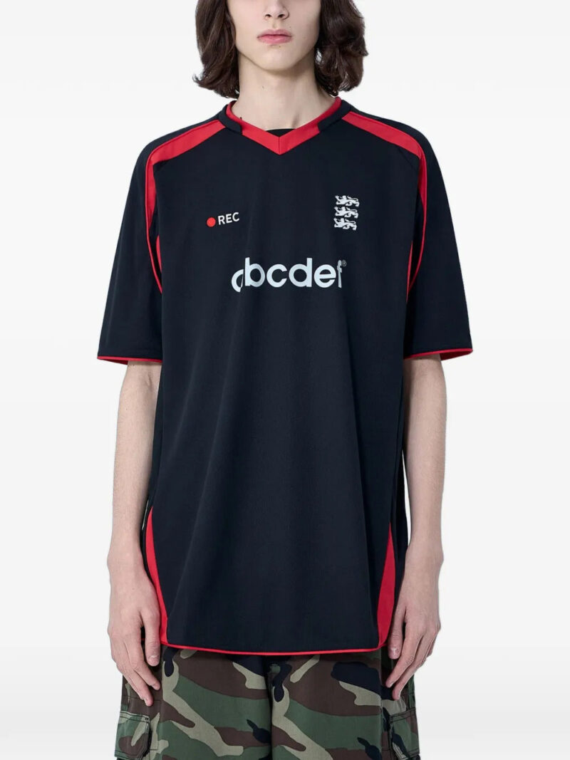 VETEMENTS  alphabet football T-shirt