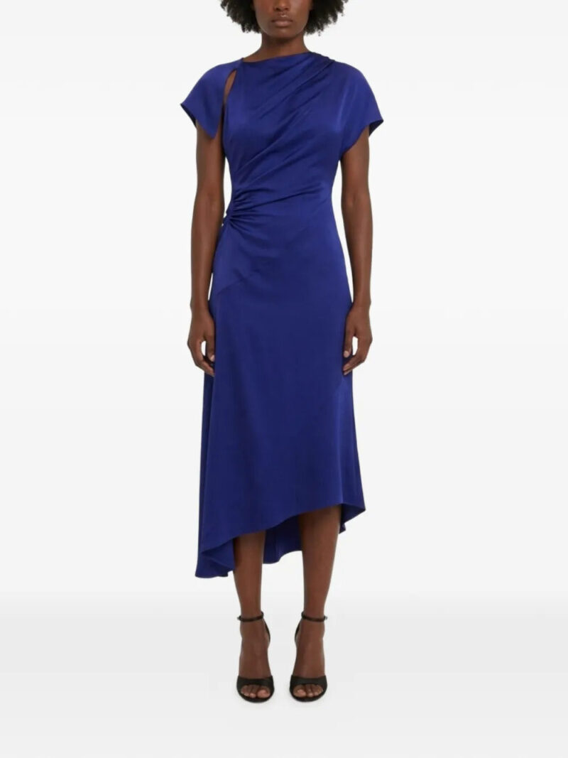 Victoria Beckham  Asymmetric gathered dress