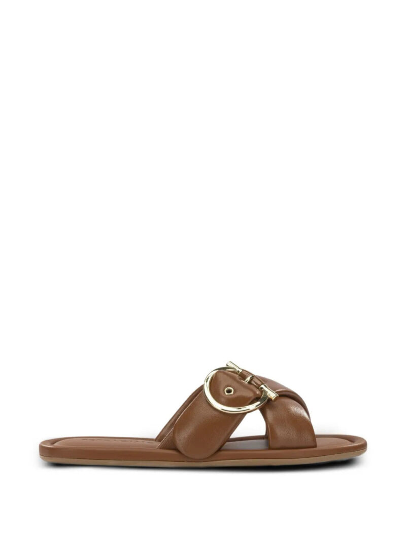 Ferragamo  Elyzia buckle-detail crossover sandals