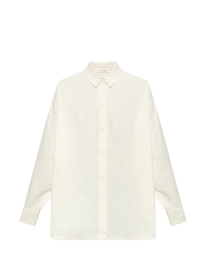 FEAR OF GOD ESSENTIALS  logo-patch shirt