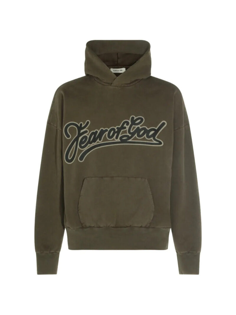 Fear Of God  logo-print hoodie
