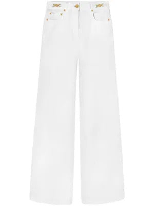 Versace  mid-rise flared jeans
