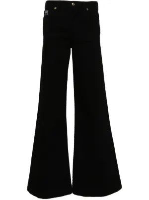 Versace Jeans Couture  high-rise wide-leg jeans