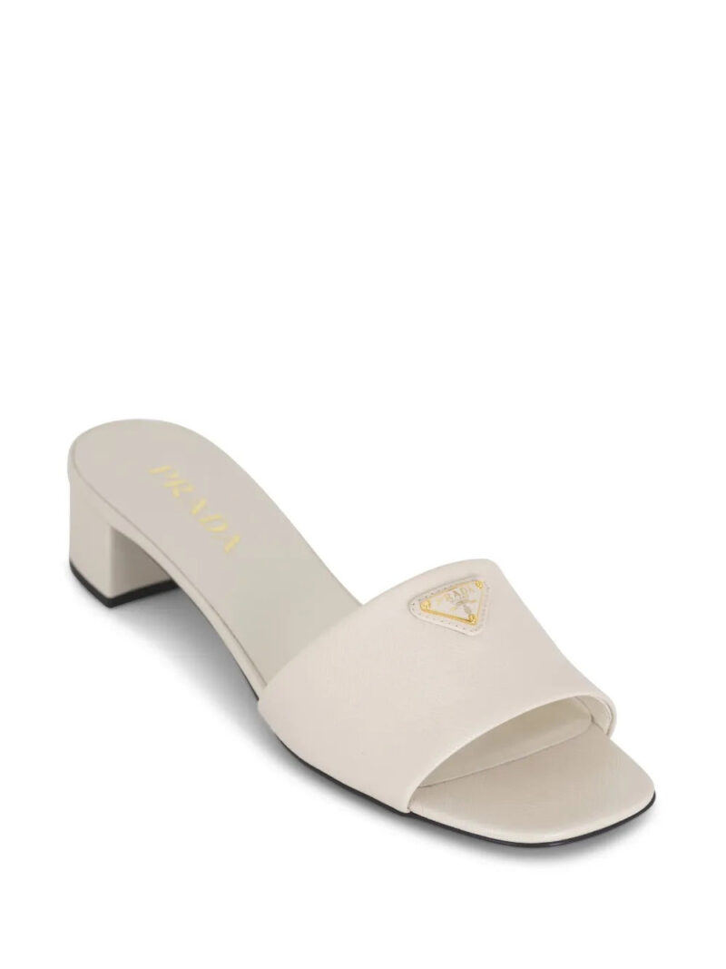 Prada  35mm triangle-logo mules