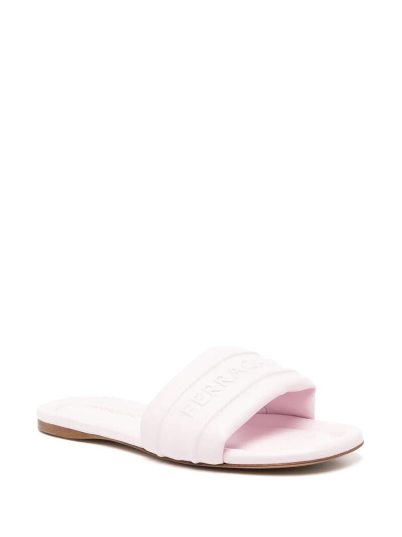 Ferragamo  logo sandals