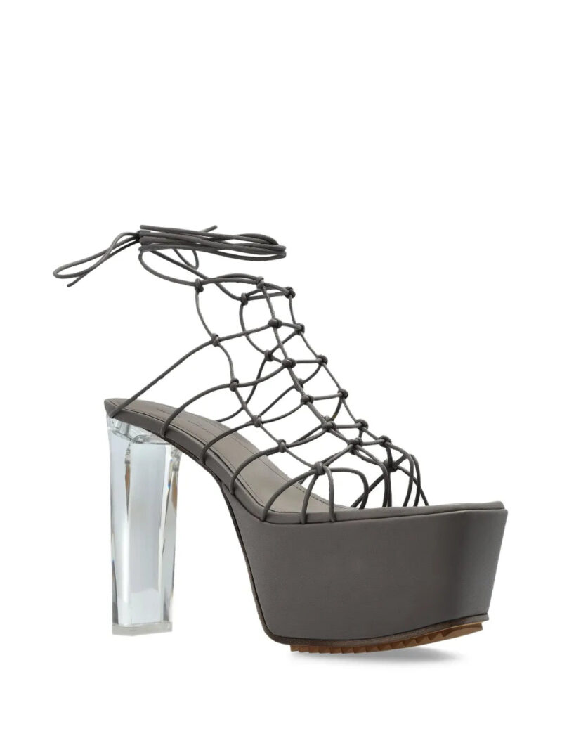 Rick Owens  130mm Web Platform sandals