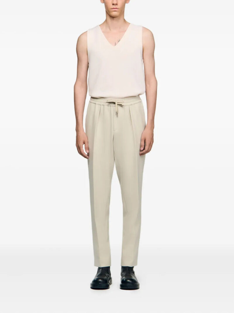 SANDRO  elasticated-drawstring trousers
