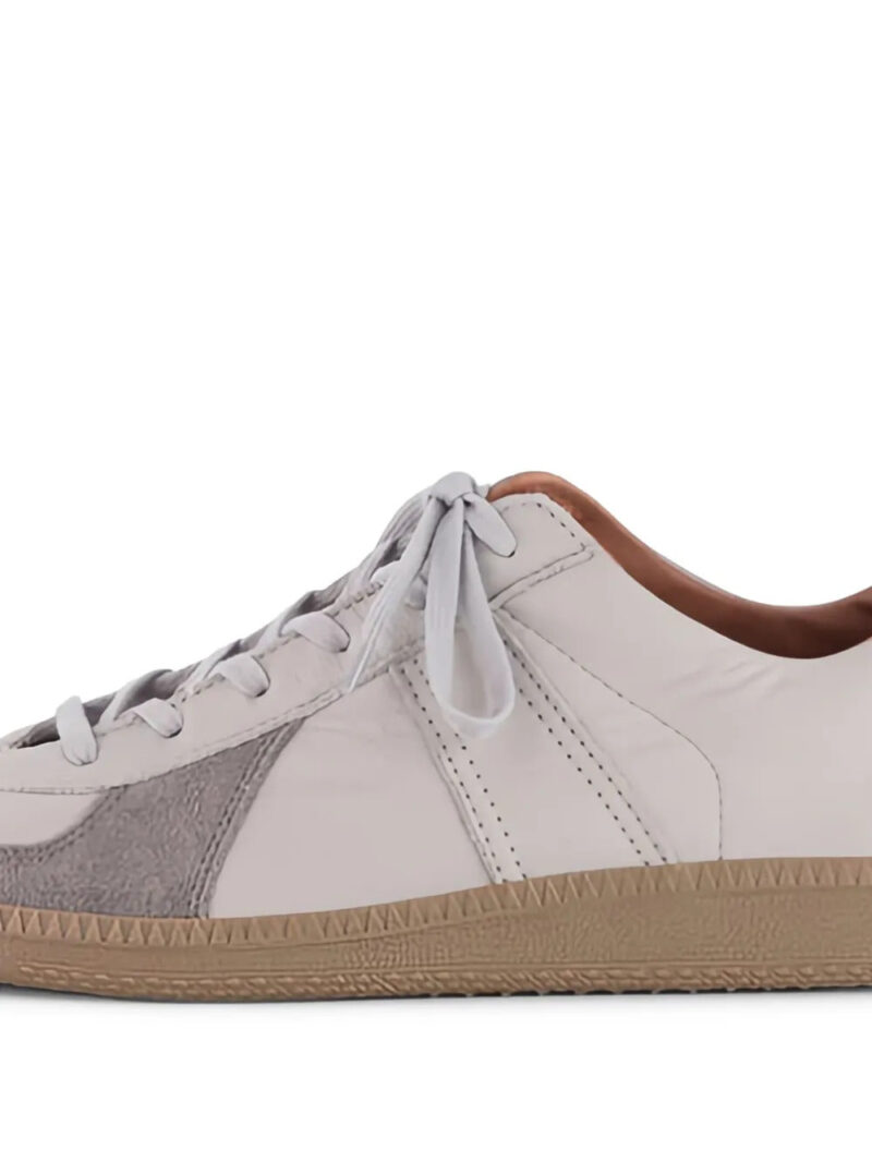 Reproduction of Found  leather panelled sneakers