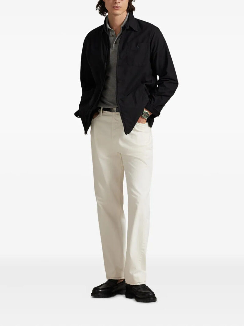 Polo Ralph Lauren  zip-front long-sleeve shirt