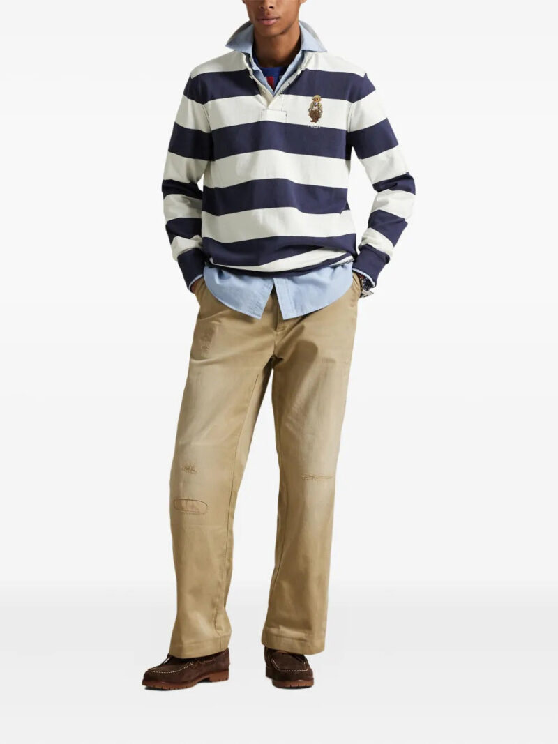Polo Ralph Lauren  striped long-sleeve polo shirt