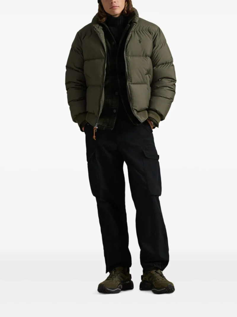 Polo Ralph Lauren logo-embroidered quilted jacket