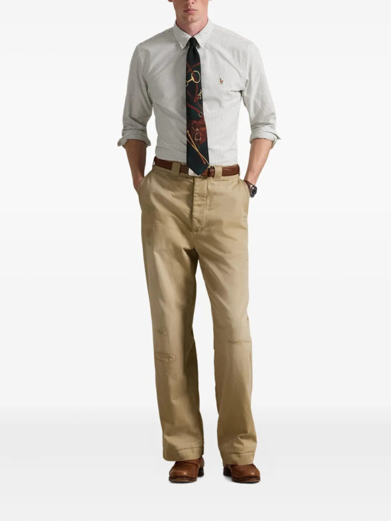 Polo Ralph Lauren  striped Oxford shirt