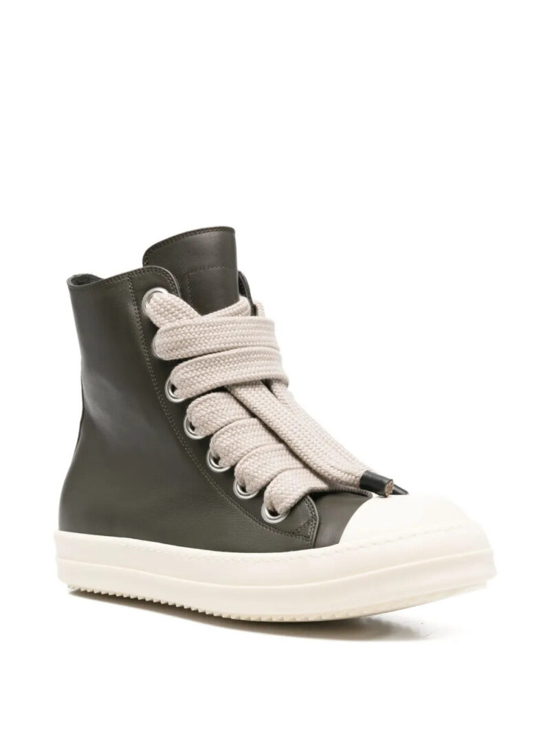 Rick Owens  35mm lace-up zip-fastening sneakers