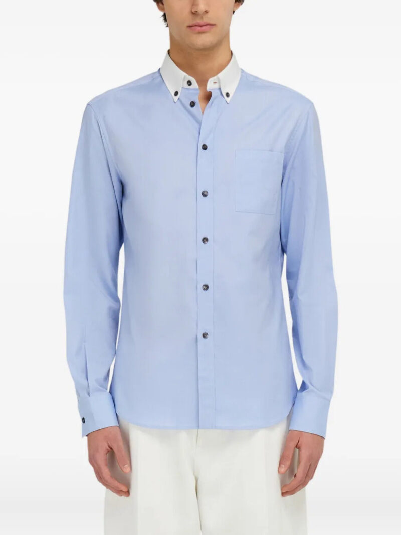 Ferragamo  button-down contrasting-collar shirt