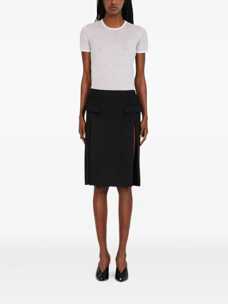Ferragamo  double-slit midi skirt
