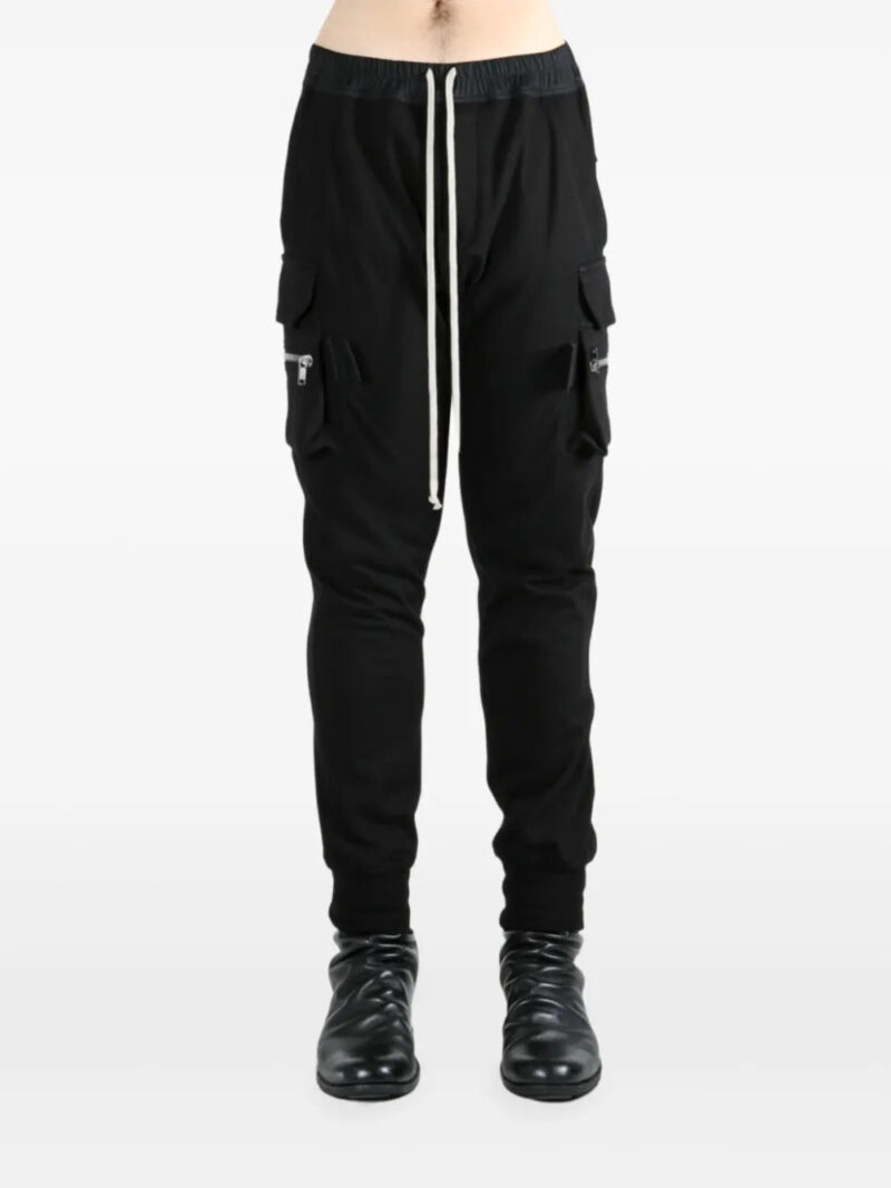 Rick Owens  zip-pocket drawstring trousers