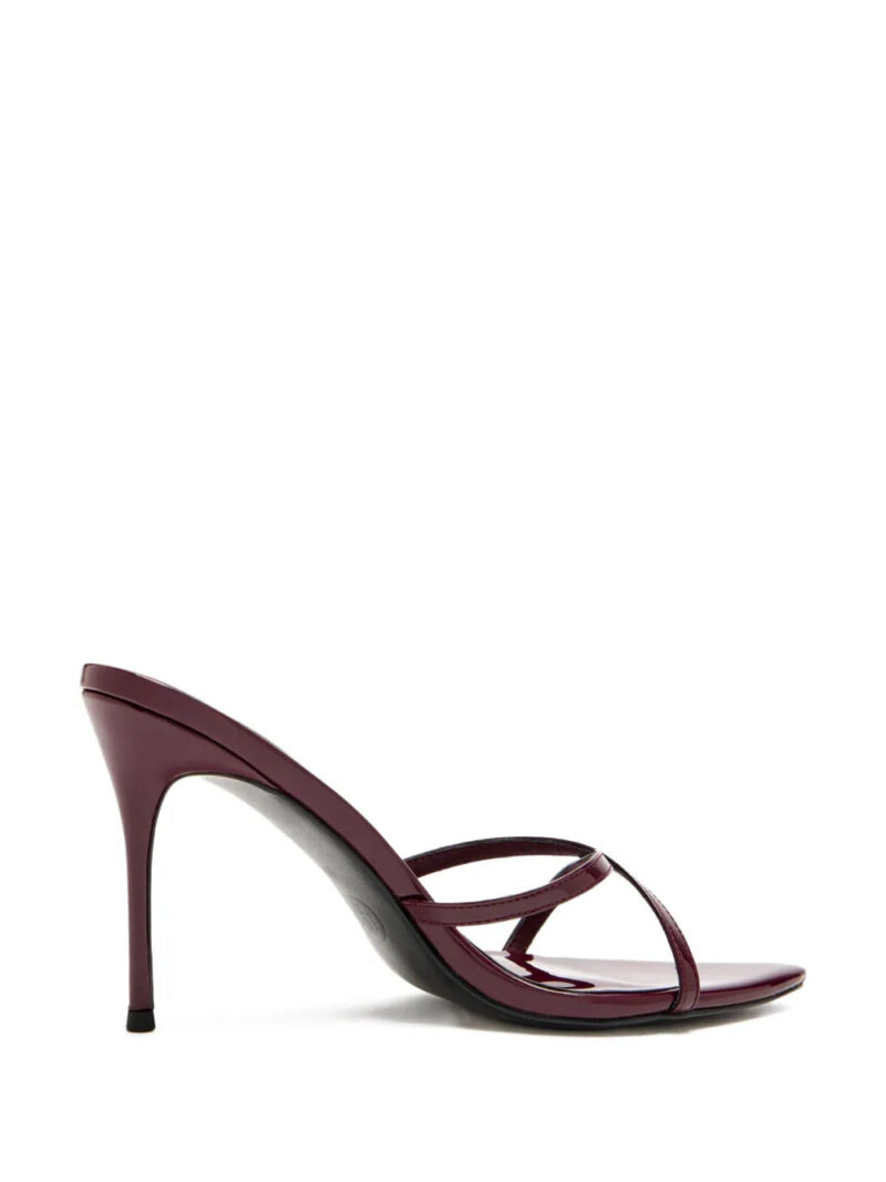 Femme La 100 Donatella cross-strap stiletto sandals