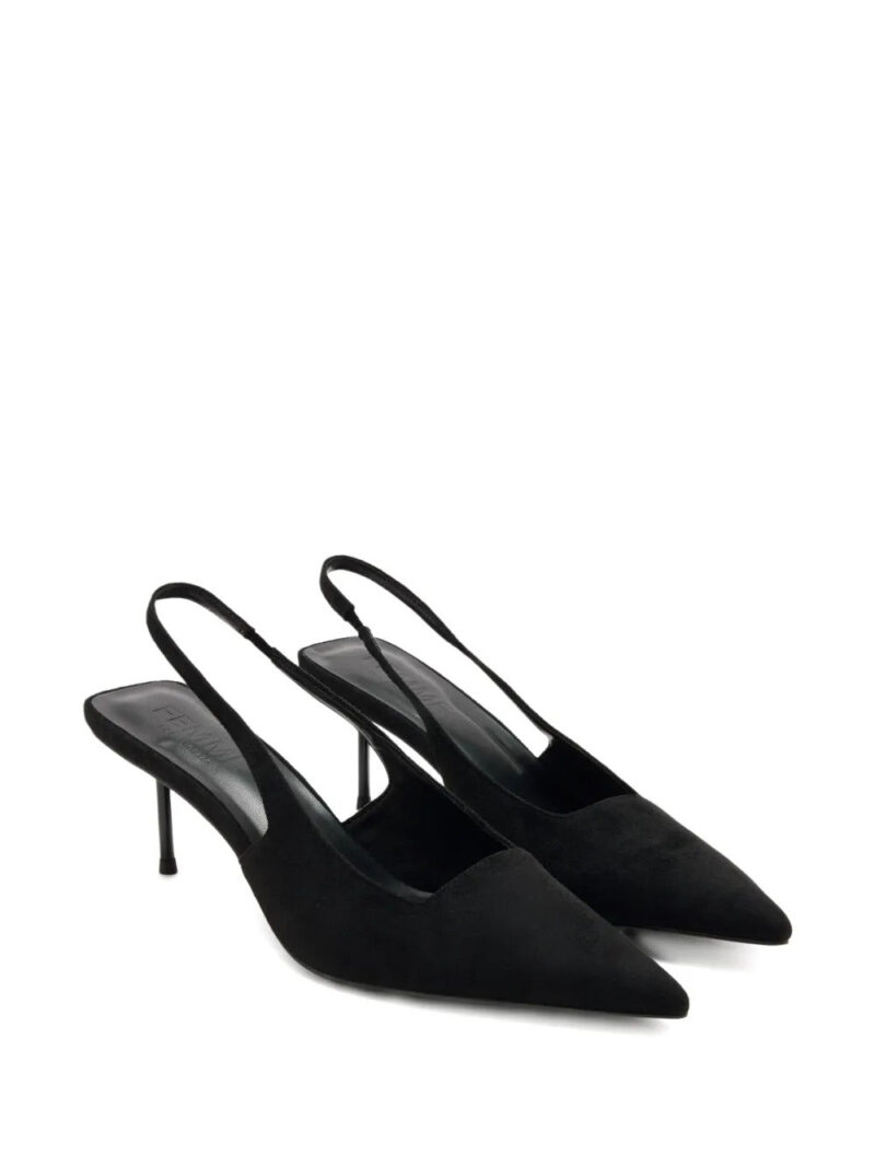 Femme La 55mm slingback pointed-toe pumps