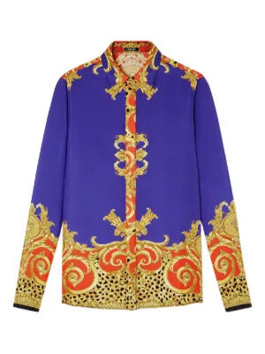 Versace baroque-print shirt