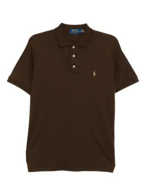 Polo Ralph Lauren embroidered-logo cotton polo shirt
