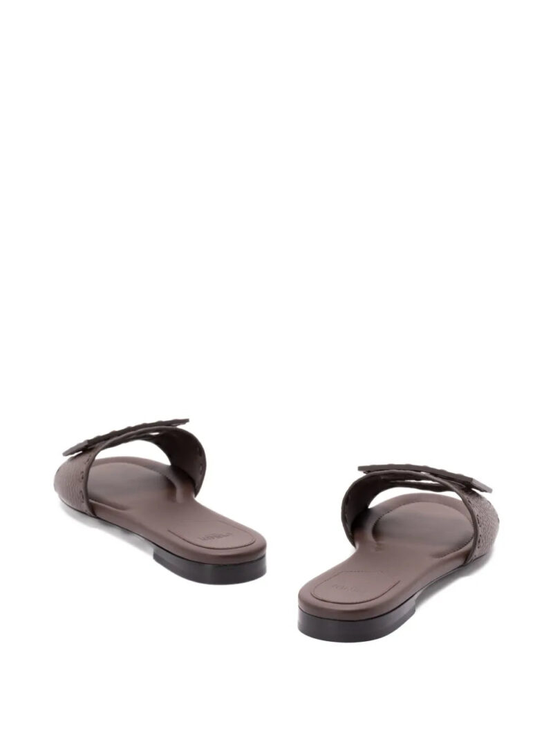 FENDI Baguette flat sandals
