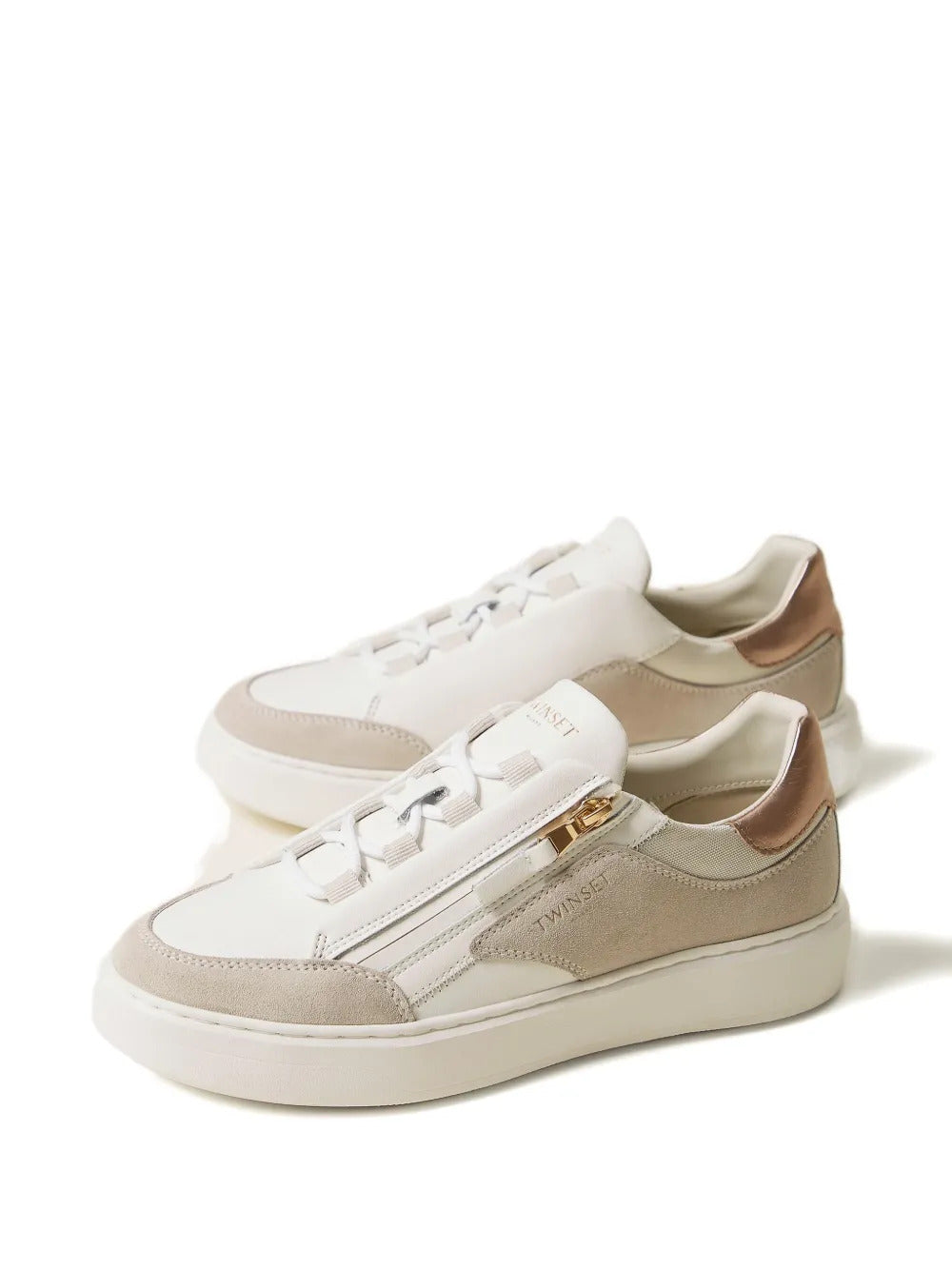 TWINSET zip-detail sneakers - Image 4