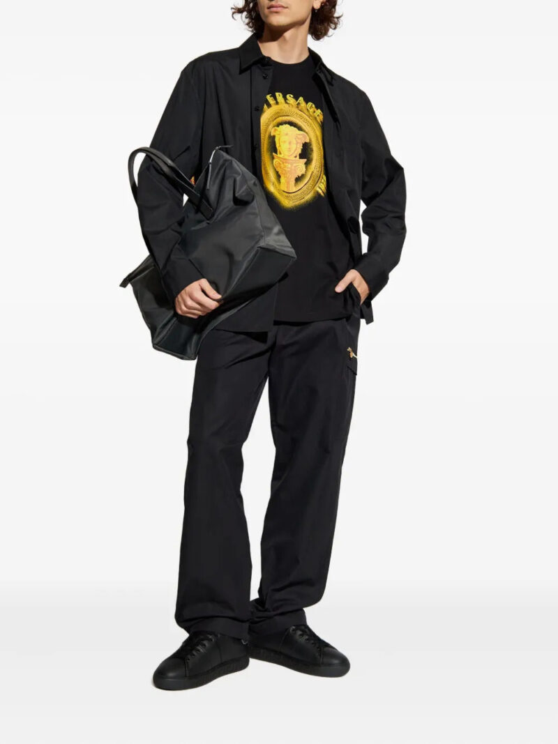 Versace  zip-pocket trousers