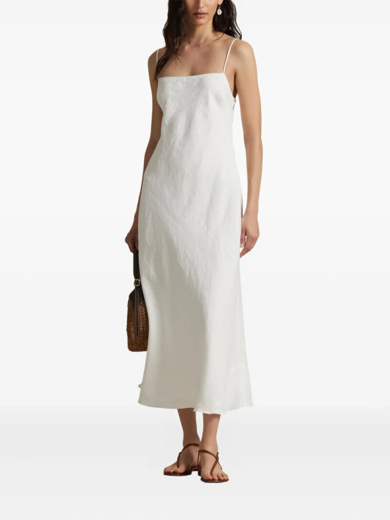 Polo Ralph Lauren sleeveless linen midi dress