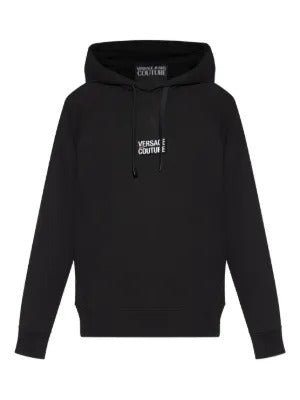 Versace Jeans Couture  logo-patch hoodie