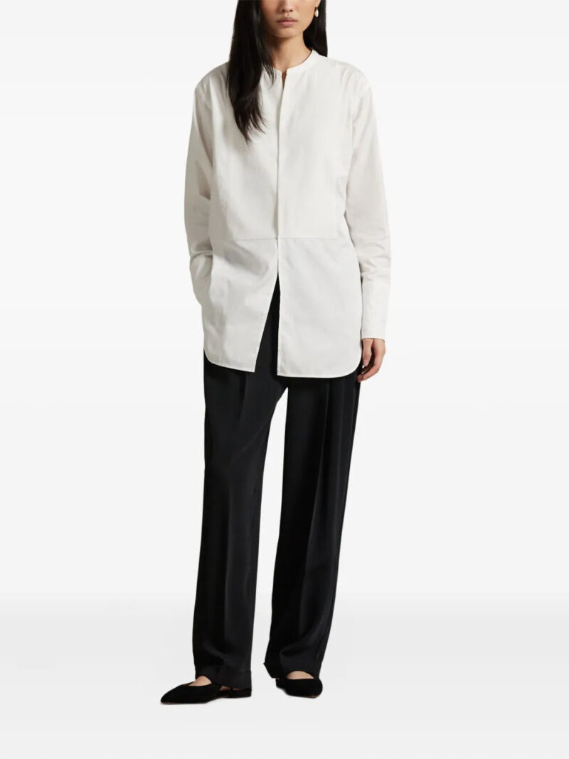Polo Ralph Lauren  mandarin-collar cotton shirt