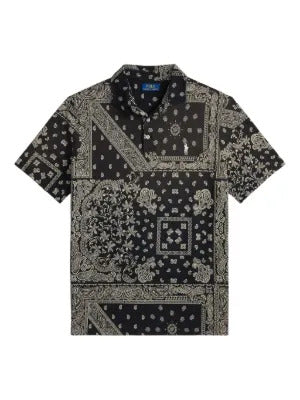 Polo Ralph Lauren  paisley-print polo shirt