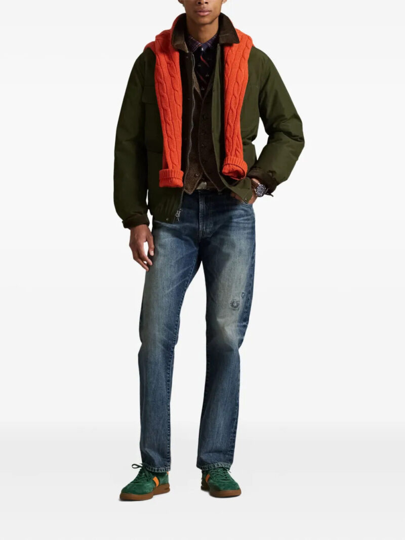 Polo Ralph Lauren  repaired-detail cotton jeans