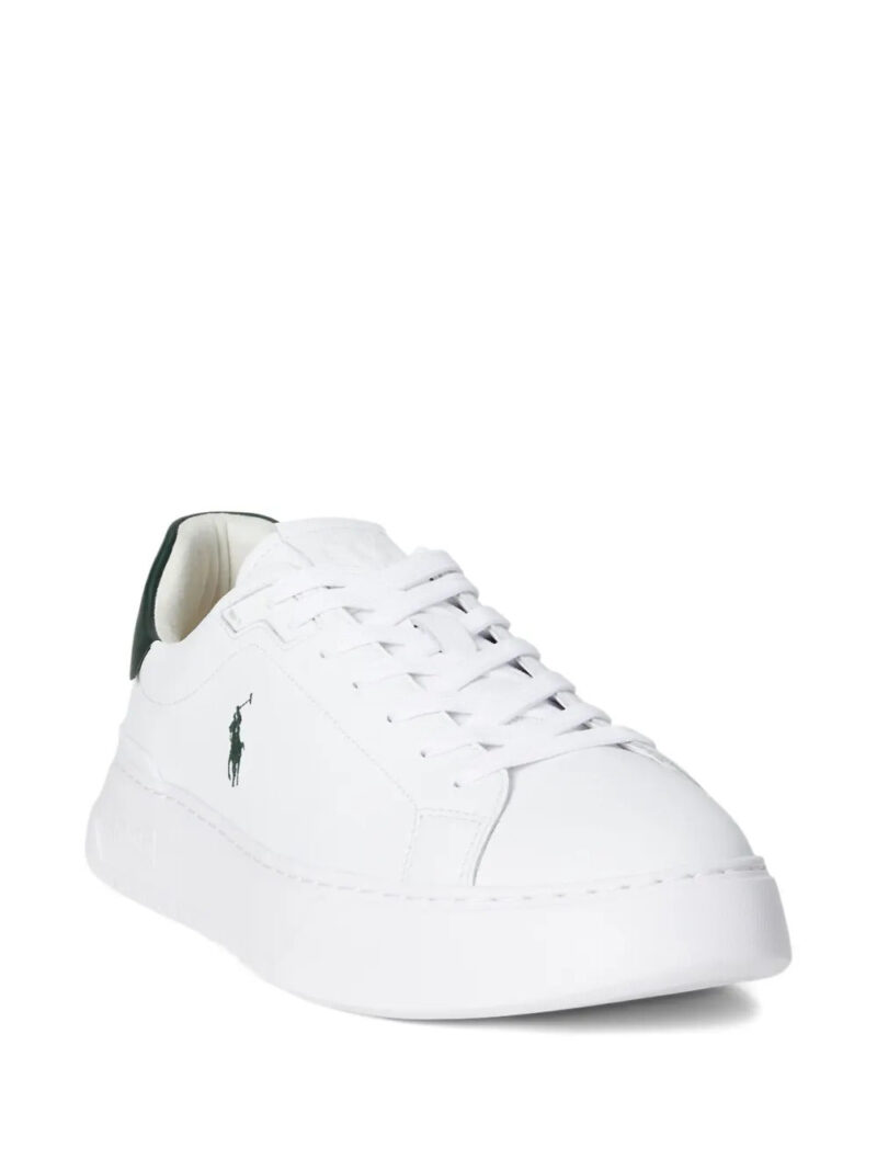 Polo Ralph Lauren polo player logo leather sneakers