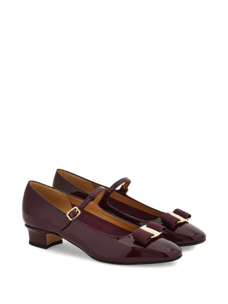 Ferragamo 30mm Vara-bow Mary Jane pumps