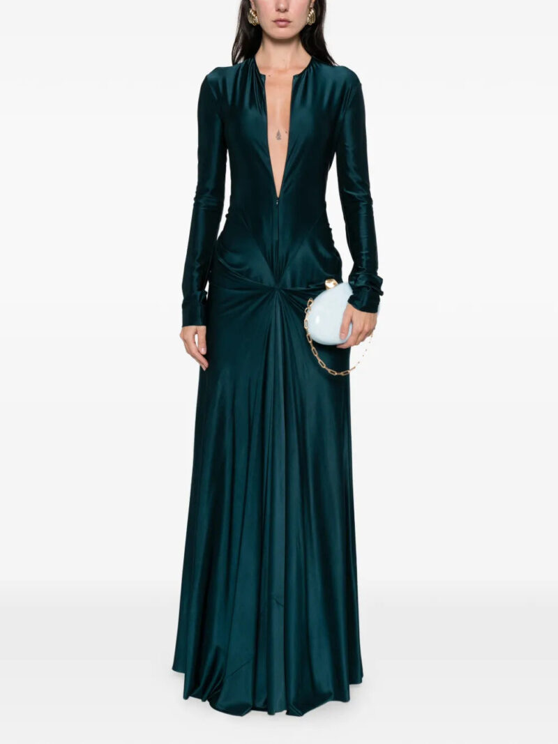 Victoria Beckham  long-sleeve cut-out maxi dress