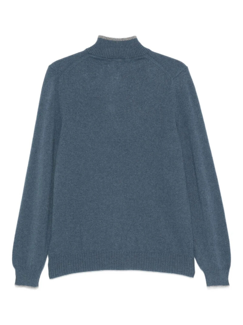 Fedeli half-zip sweatshirt
